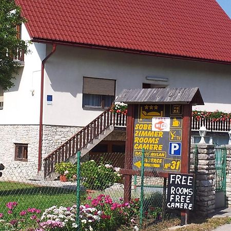 Hotel Plitvice House Milan Jezerce Exteriér fotografie